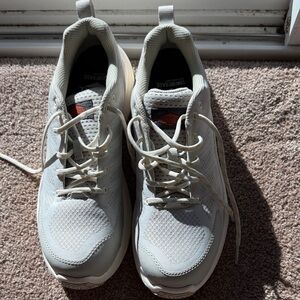 NWT Merrill Work Men’s Gray Mesh Athletic Shoes-Heavy-Duty Toe Box